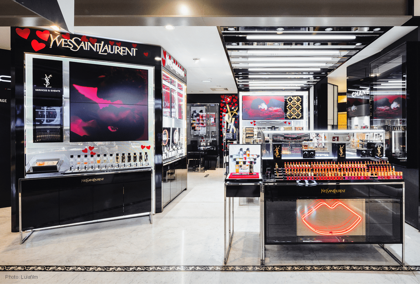 YSL BHV Saint Valentin