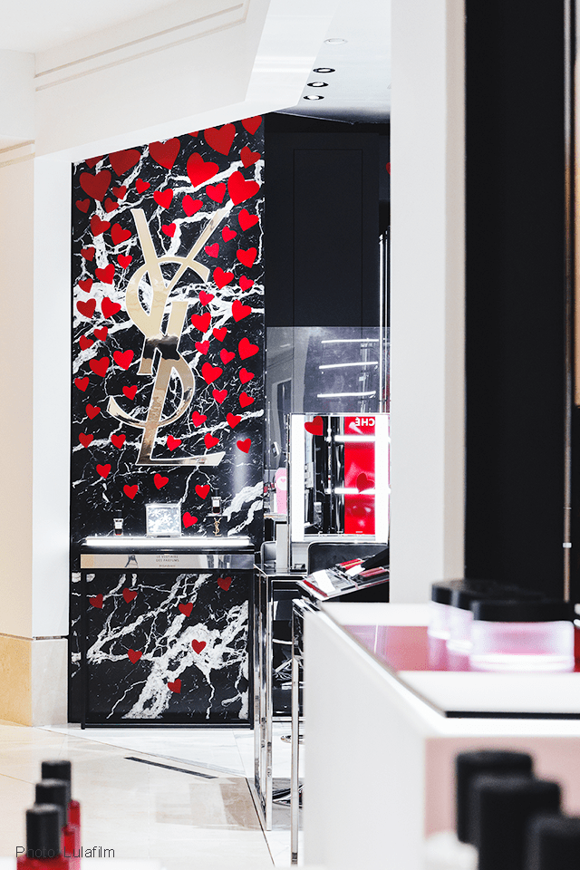 YSL Saint Valentin Bon Marché